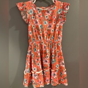 2T gently worn floral dress